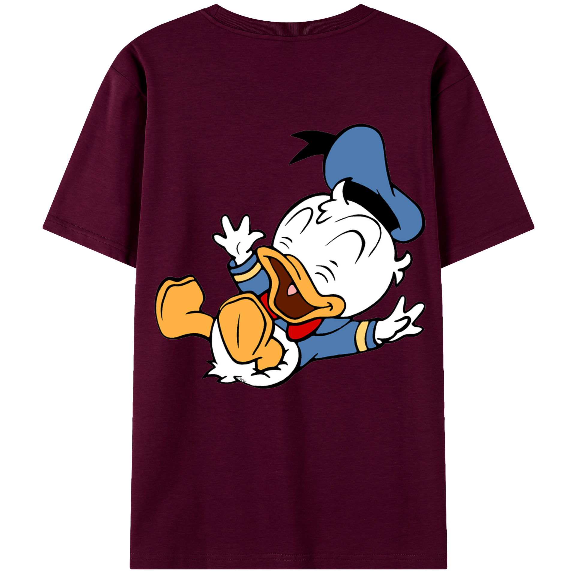 （画像用） ミッキーマウス Mickey Mouse レディース半袖Tシャツ(バックプリント)